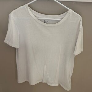 GAP Women's Classic White Short Sleeve Tee
